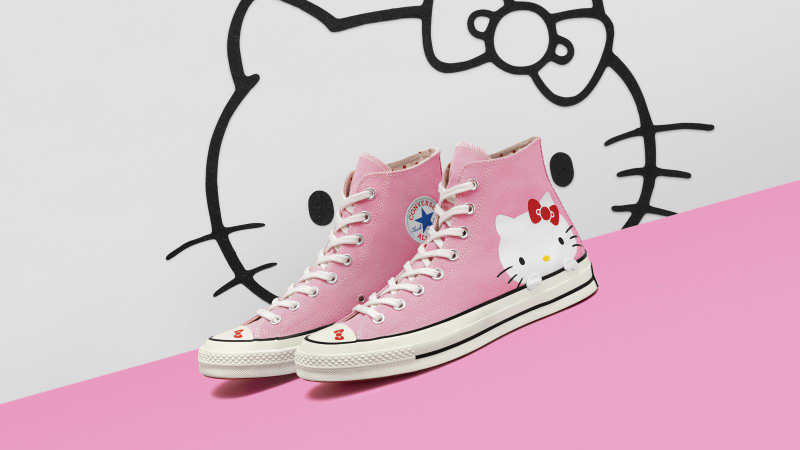 Illustration for article titled Converse Releasing Official Hello Kitty Sneakers